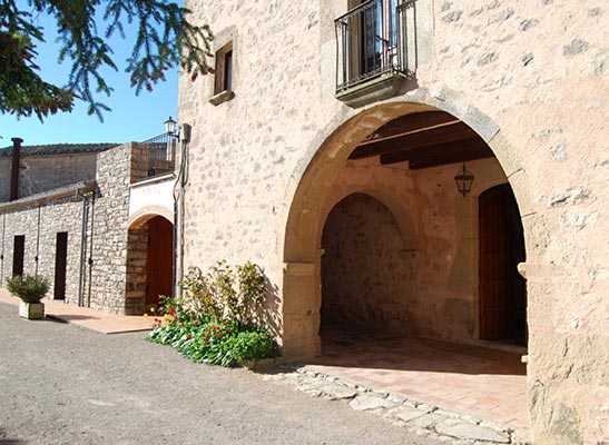 Porche de entrada a Cal Grau